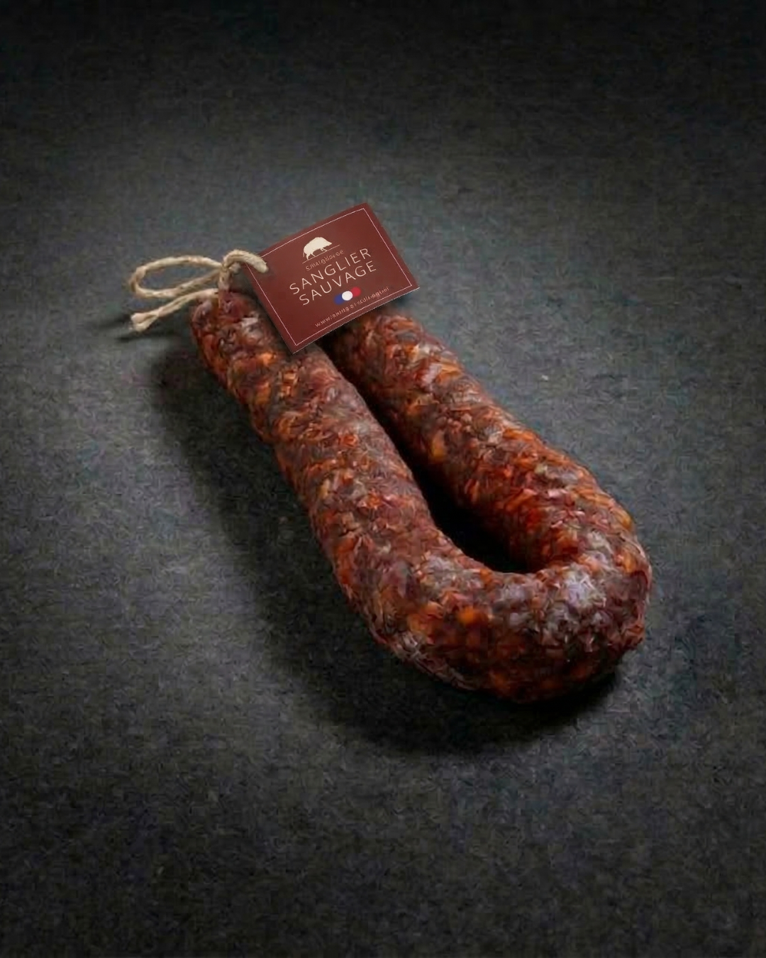 Chorizo de sanglier français 100% sauvage - 250g
