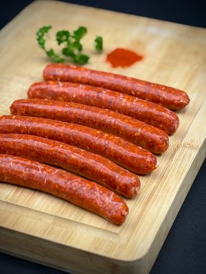 Saucisses de sanglier façon chorizo 350g