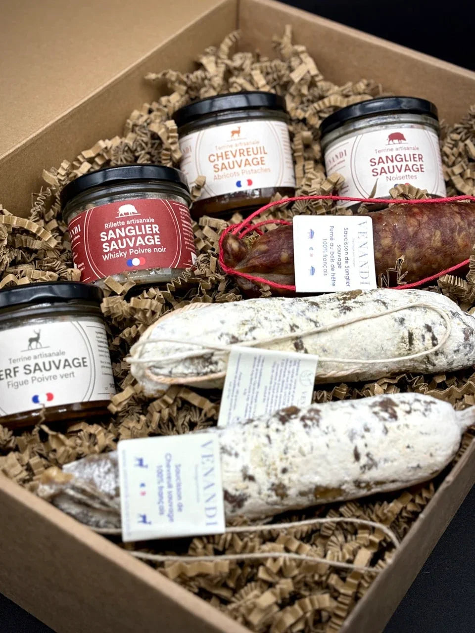 Coffret "L'Élégance" - 7 produits de gibier