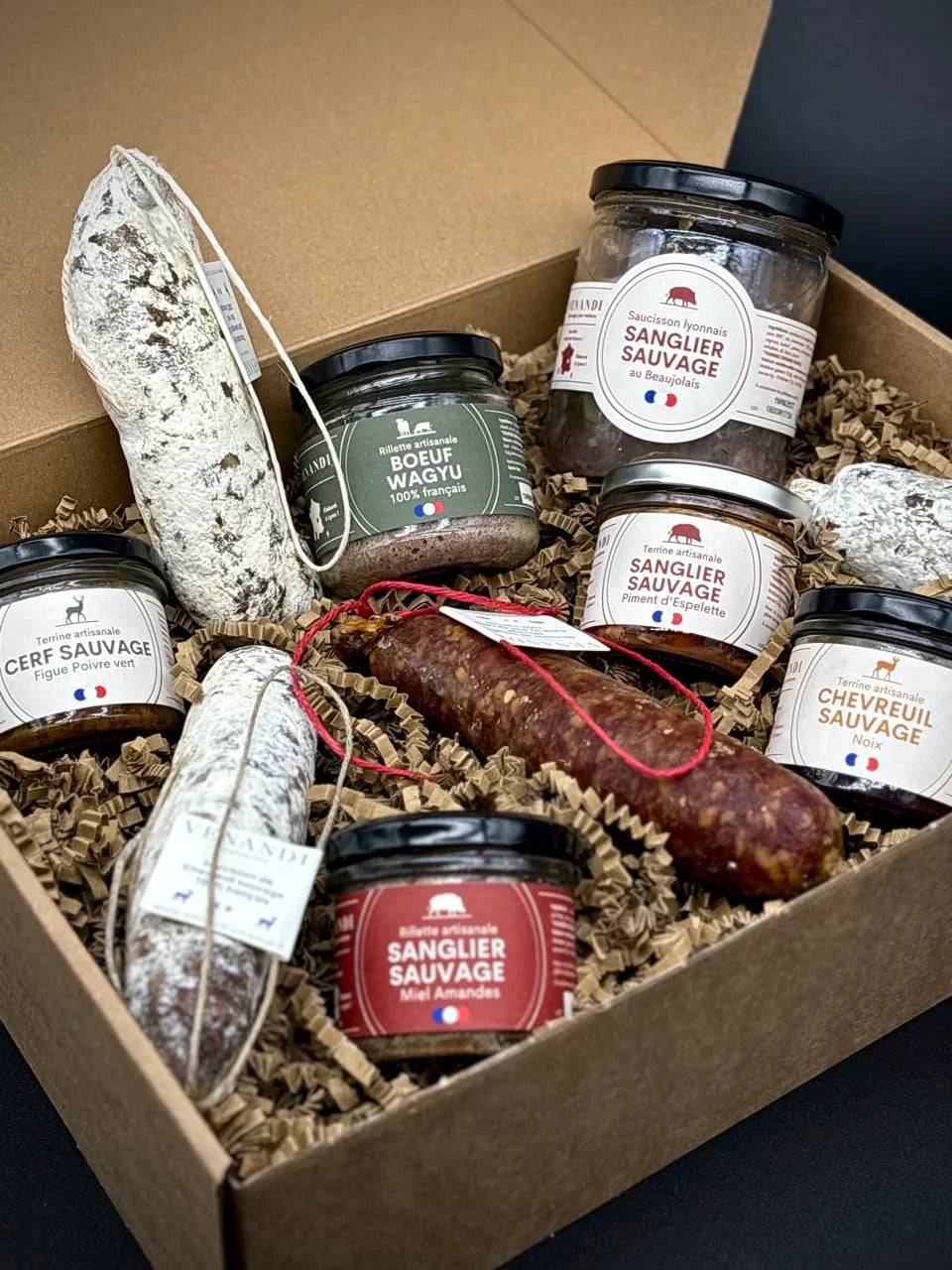 Coffret "La Quintessence" - 10 produits de gibier