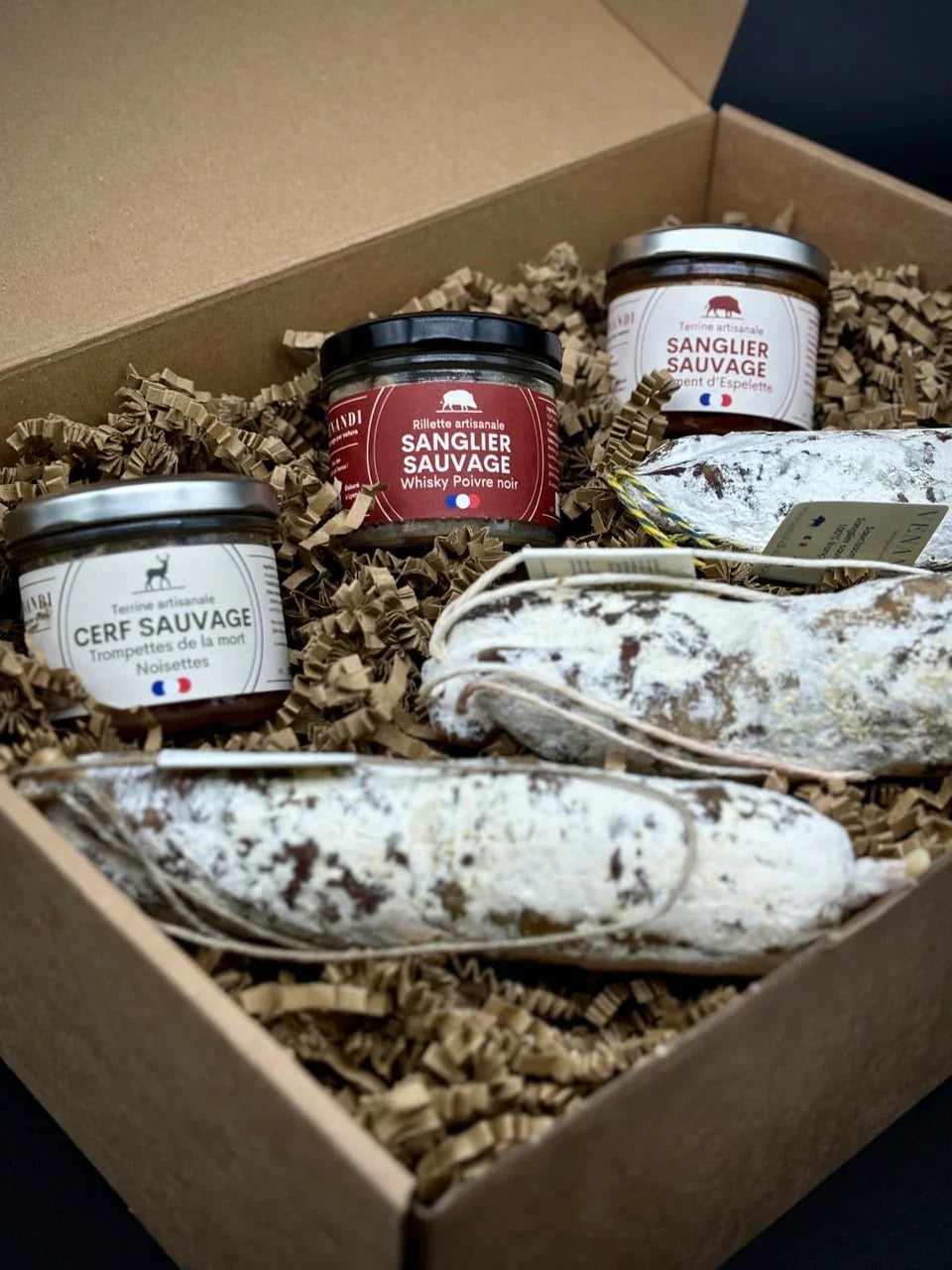 Coffret "Le Festif" - 6 produits de gibier