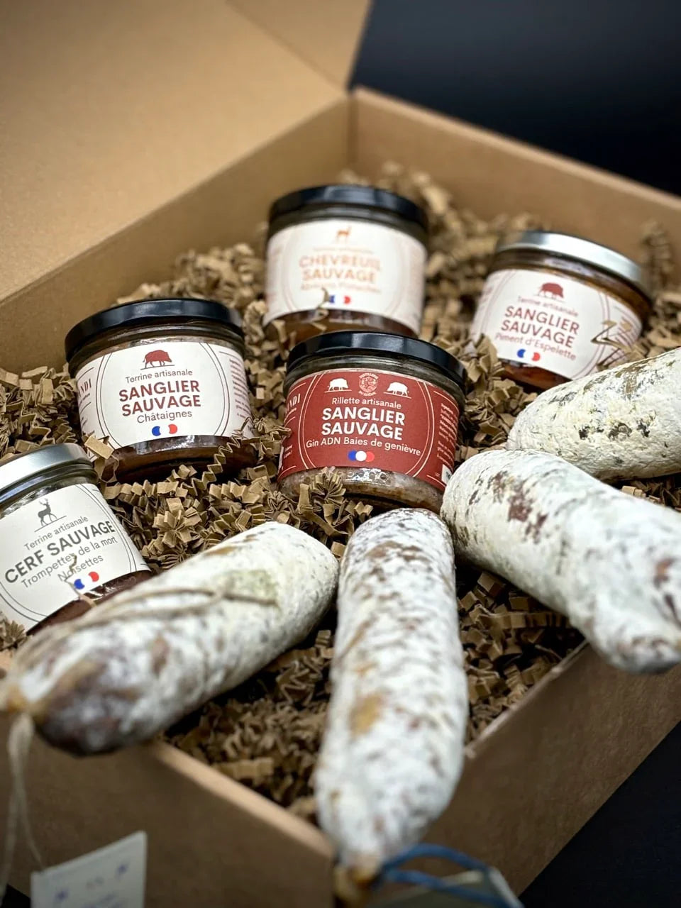 Coffret "Le Prestige" - 9 produits de gibier