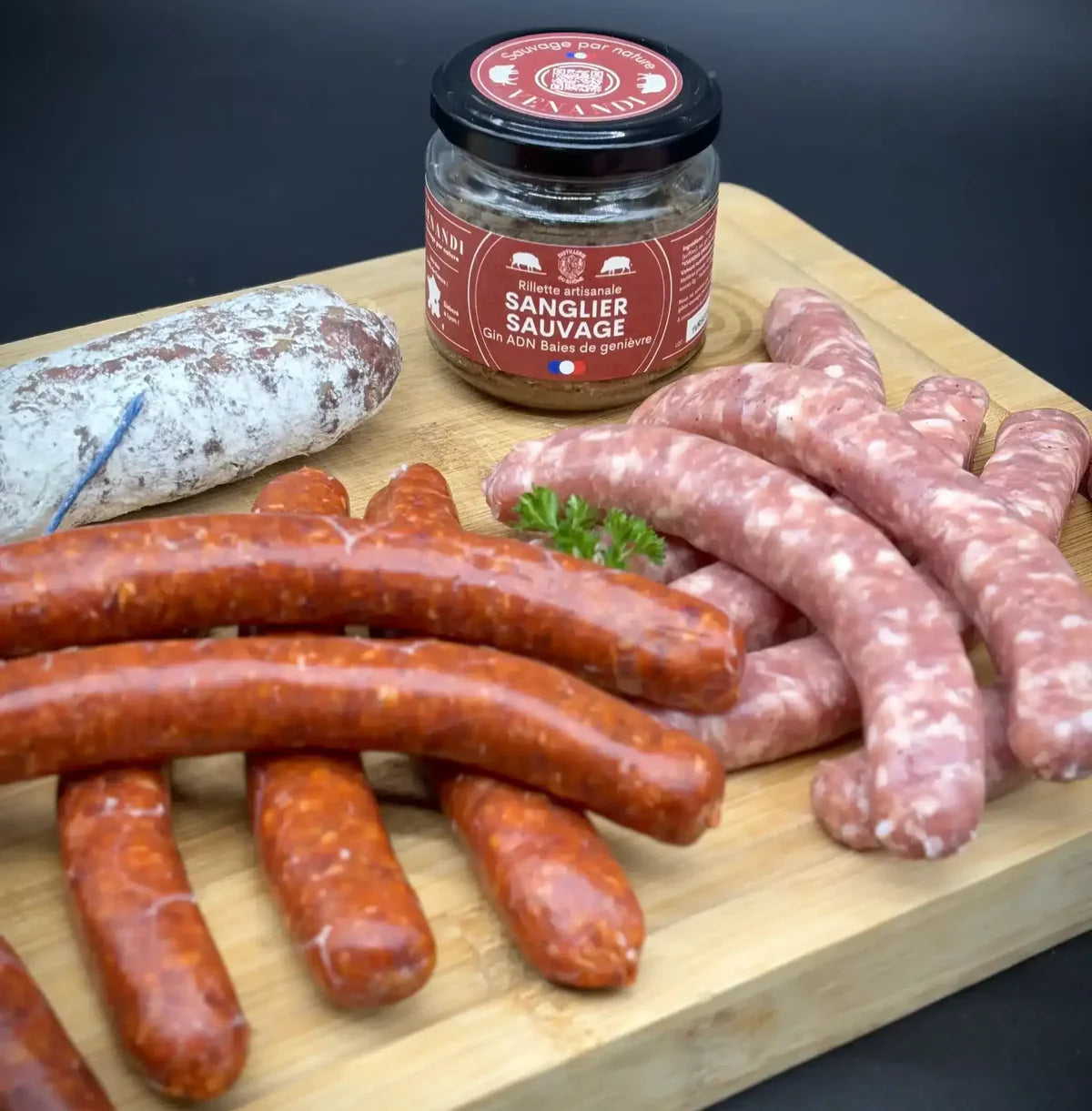 Assortiment barbecue d'été 100% sanglier