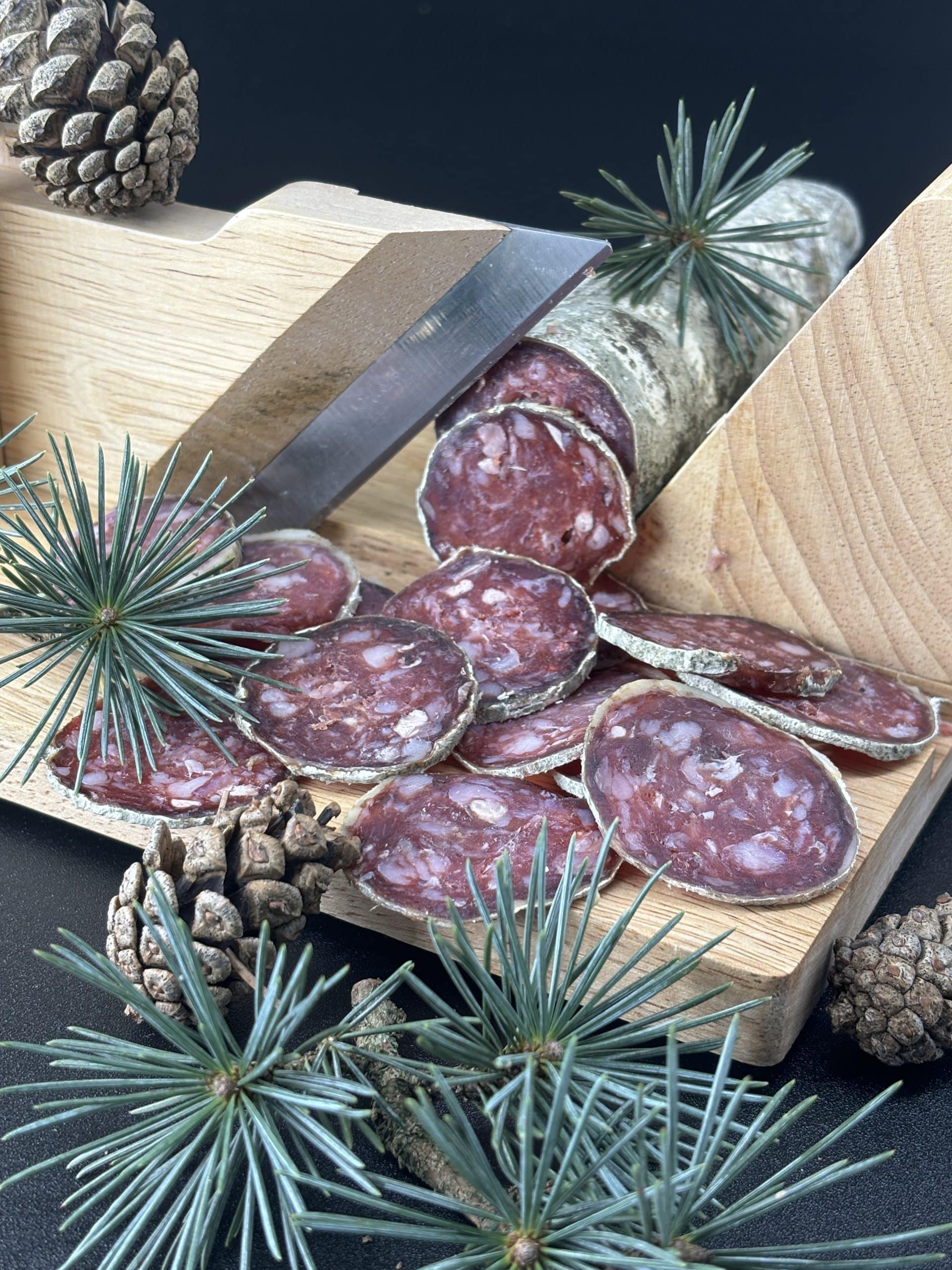 Saucisson de Cerf sauvage 100% français