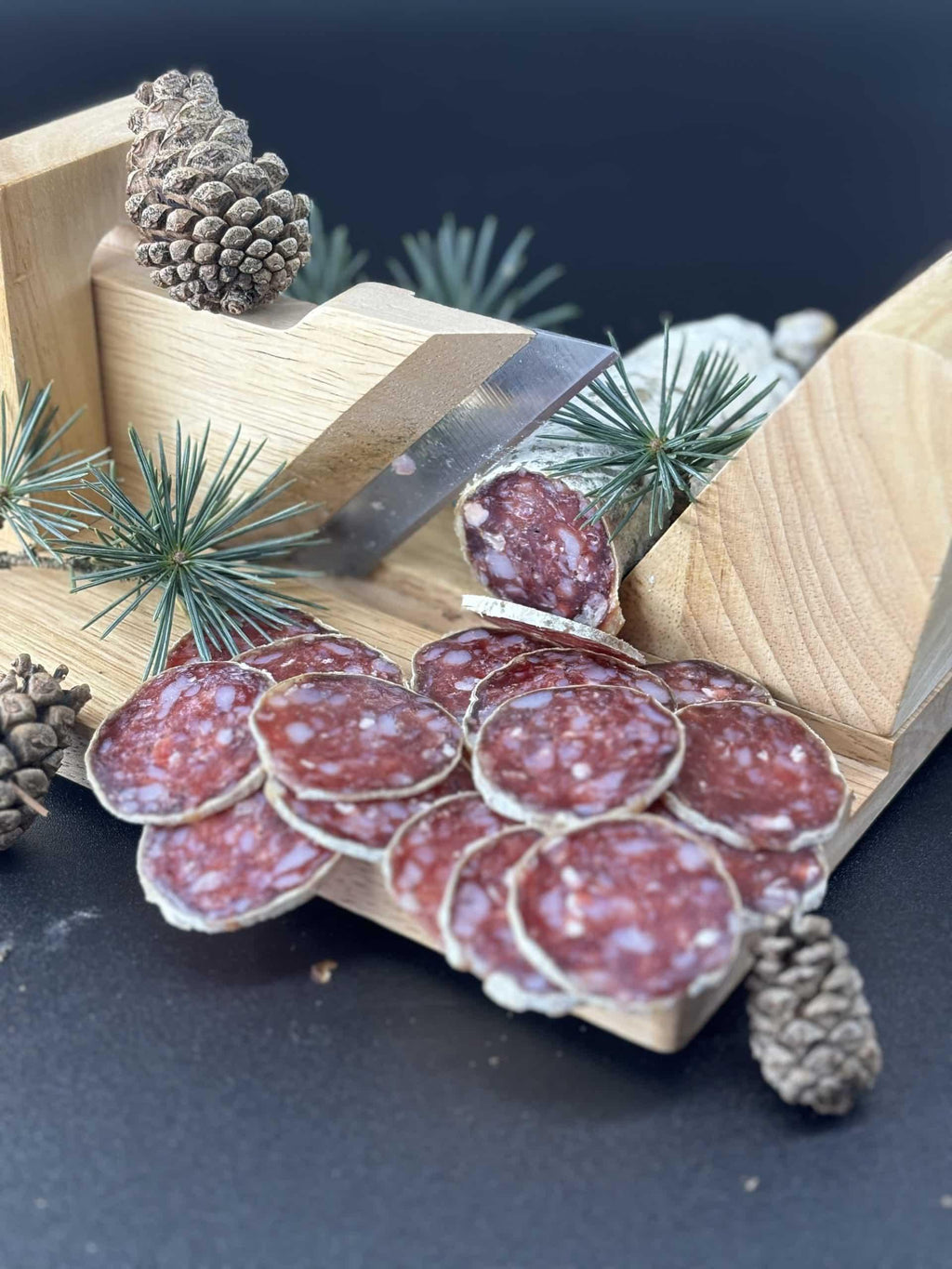 Saucisson de chevreuil sauvage 100% Français – 180g