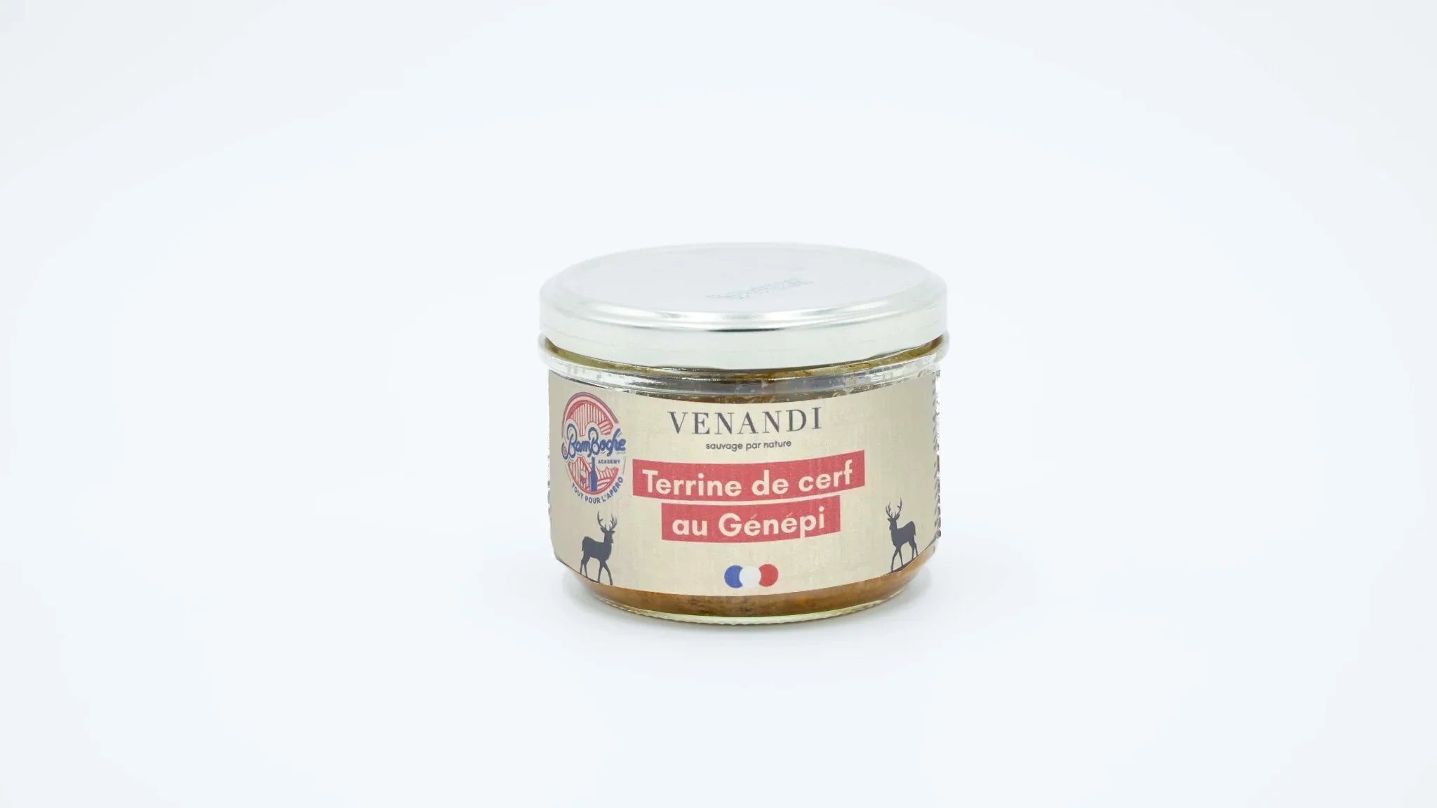 Terrine de cerf 100% français au Génépi - 180g