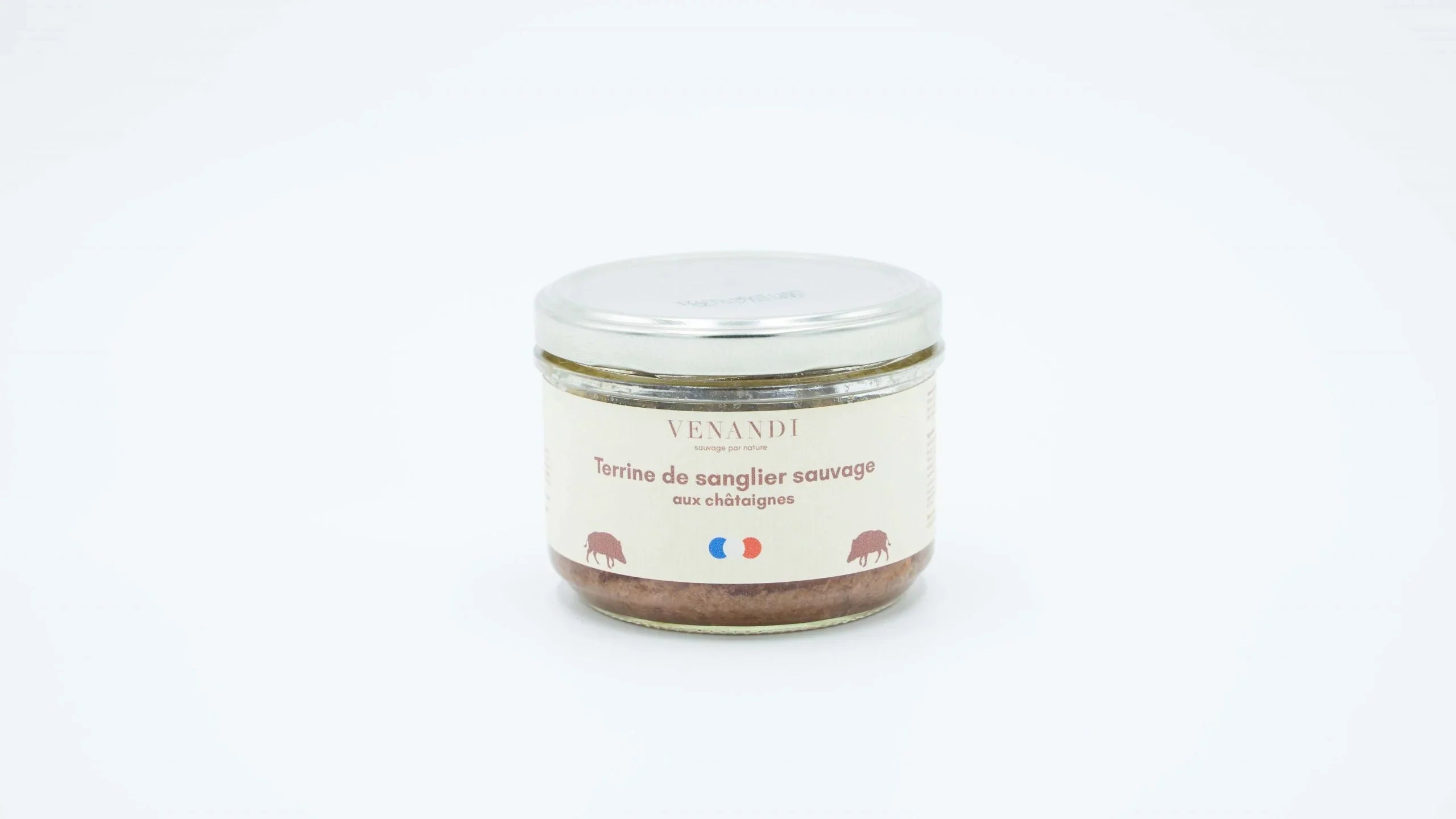 Terrine - Sanglier Sauvage 100% Français aux Châtaignes - 180g