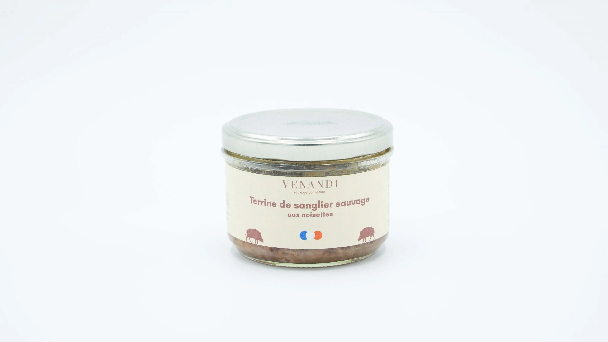 Terrine – Sanglier Sauvage 100% Français / Noisettes - 180g