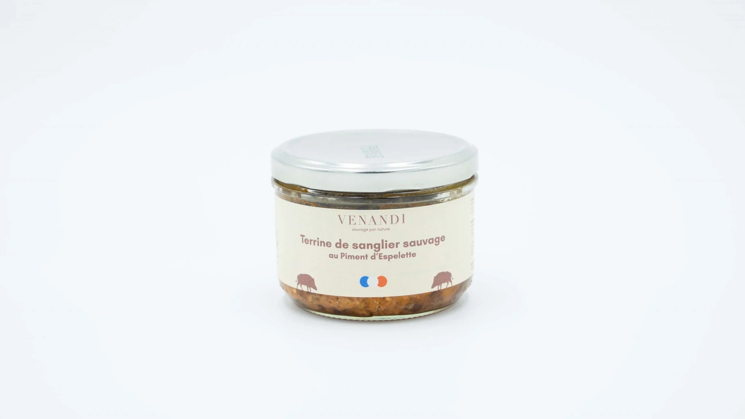 Terrine - Sanglier Sauvage 100% Français / Piment d'Espelette - 180g