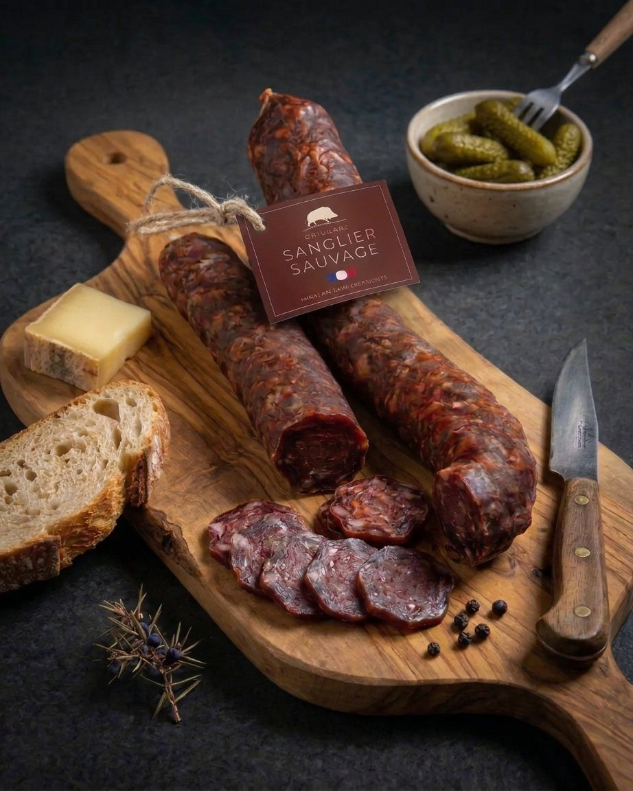 Chorizo de sanglier français 100% sauvage - 250g