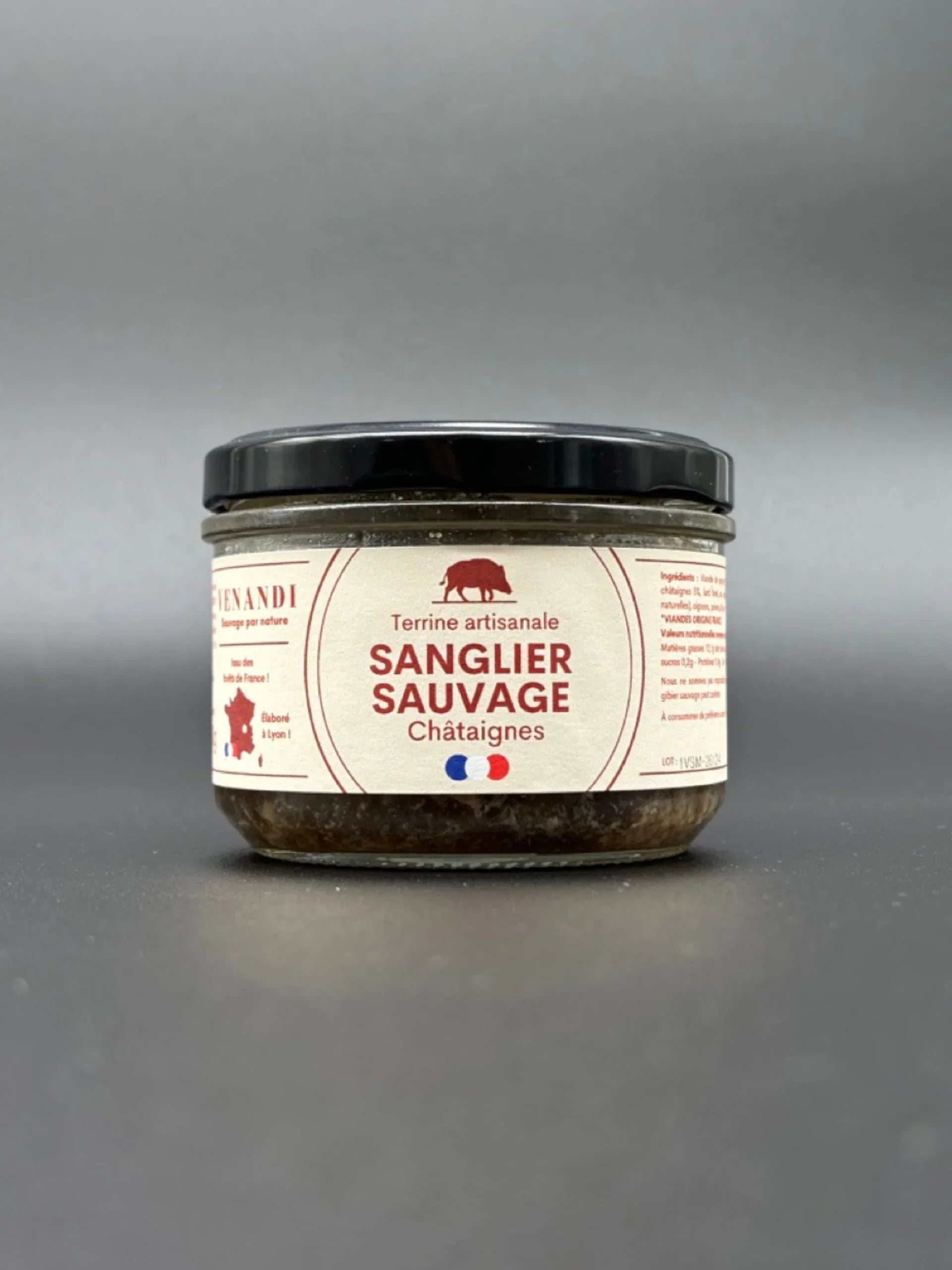 Terrine - Sanglier Sauvage 100% Français aux Châtaignes